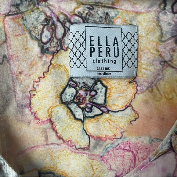 Artsy Silk overall dress - Picture 2 of 10